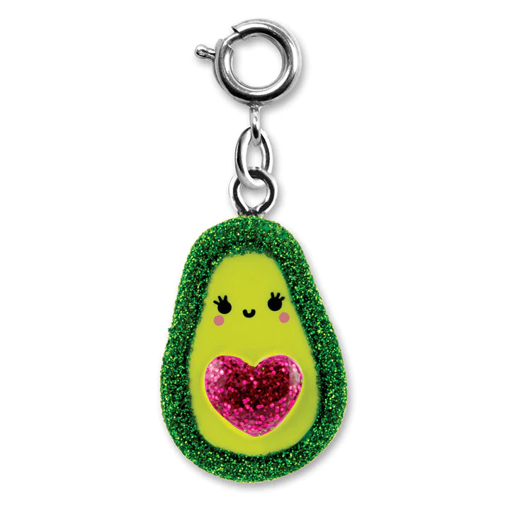 Glitter Avocado Charm - A Child's Delight