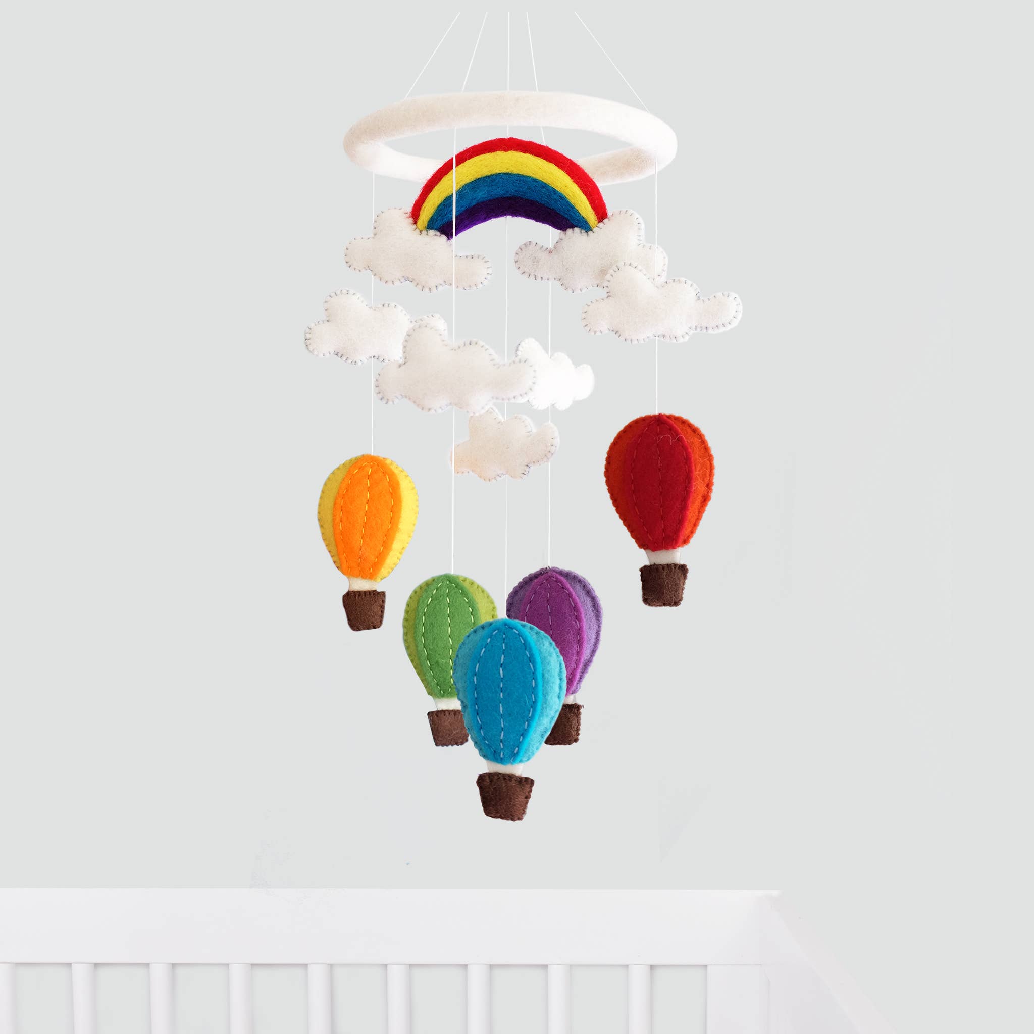 Baby Mobile - Hot Air Balloon - Nursery Decor - A Child's Delight