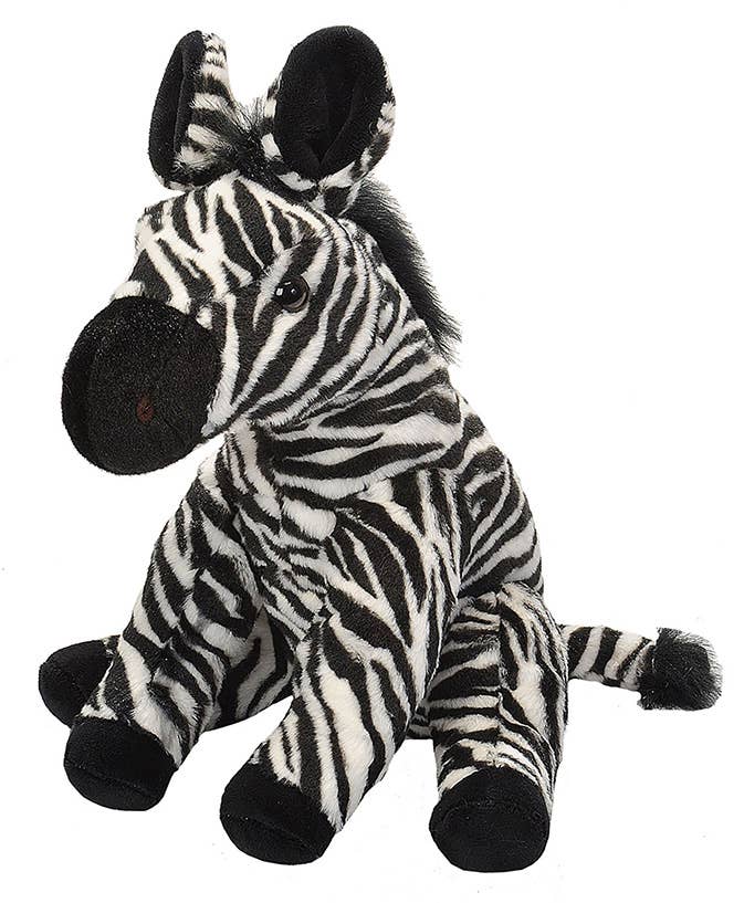 CK Zebra Stuffed Animal 12"