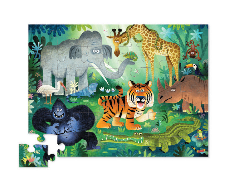 Wild Kingdom Puzzle 36Pc - A Child's Delight