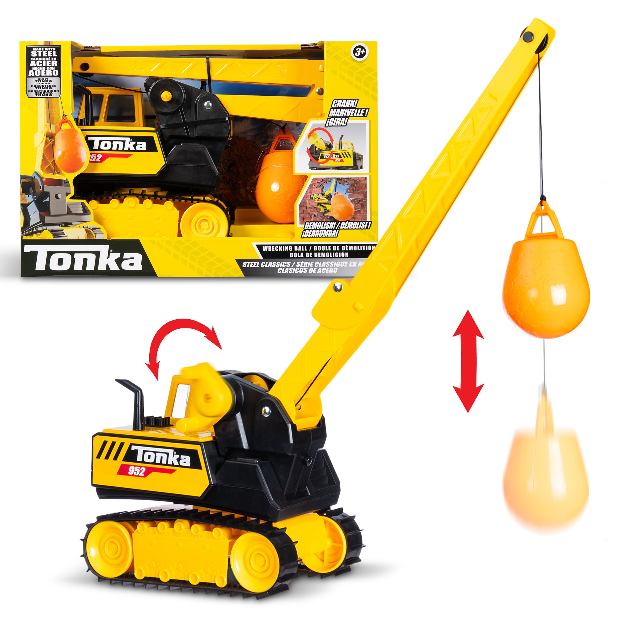 Tonka Steel Classics - Wrecking Ball - A Child's Delight