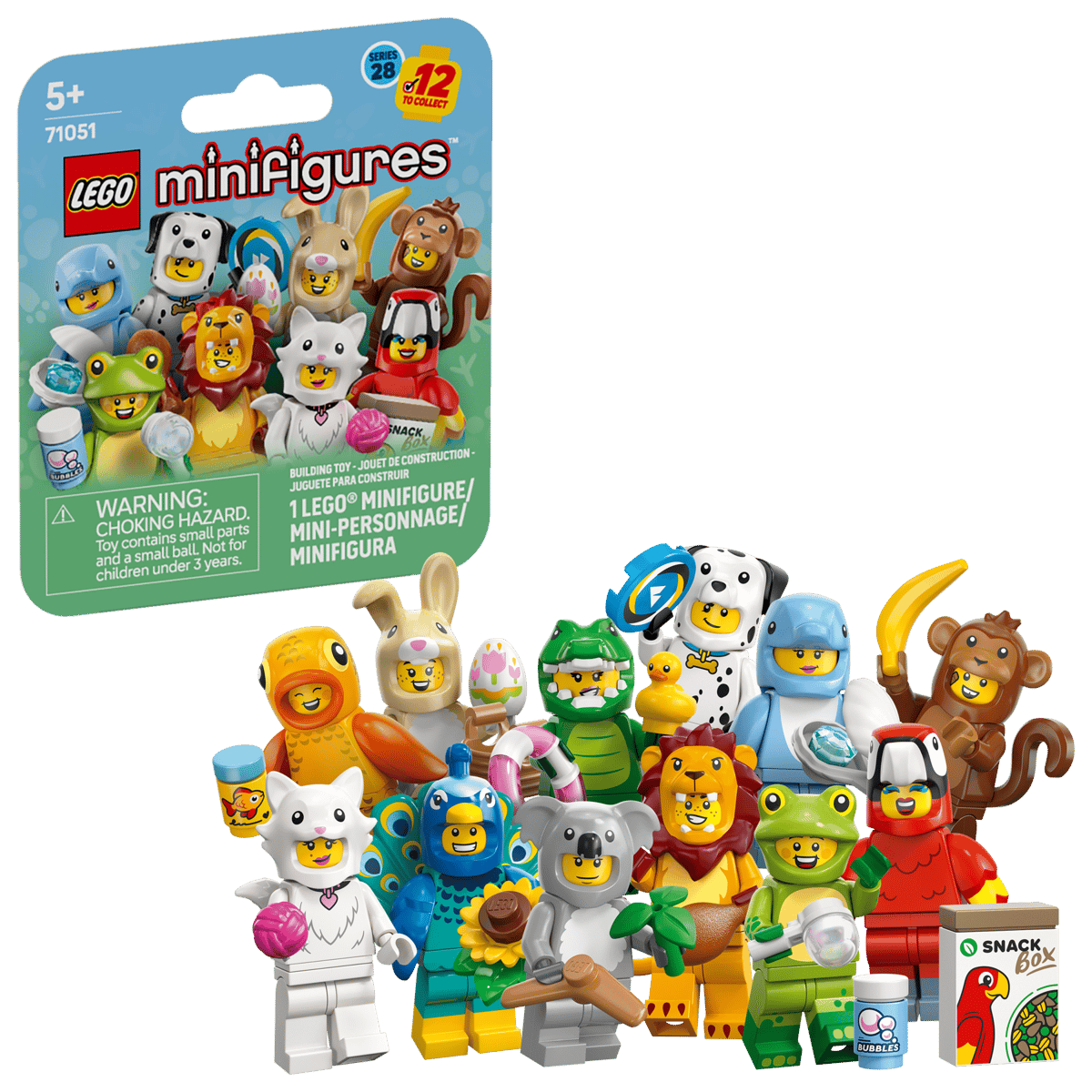 LEGO® 71051 Series 28 Animal Minifigures