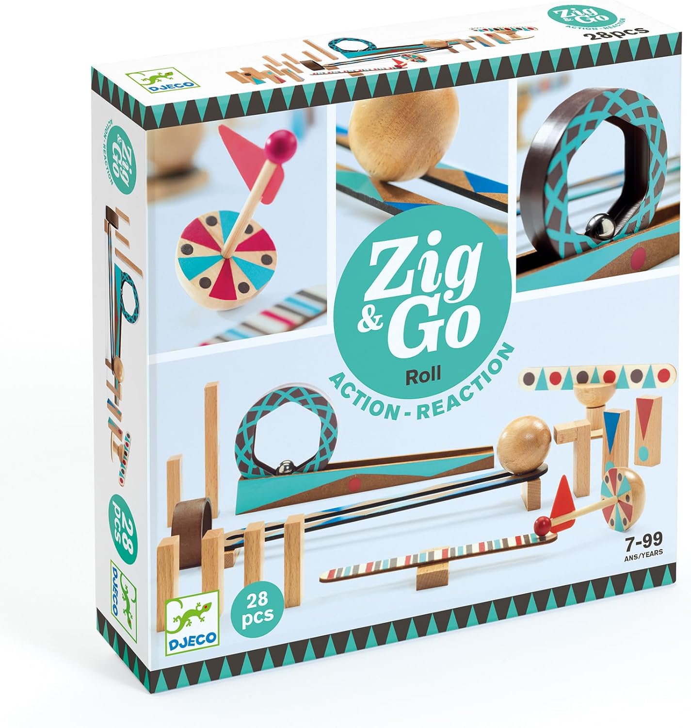 Zip & Go Domino Race - A Child's Delight
