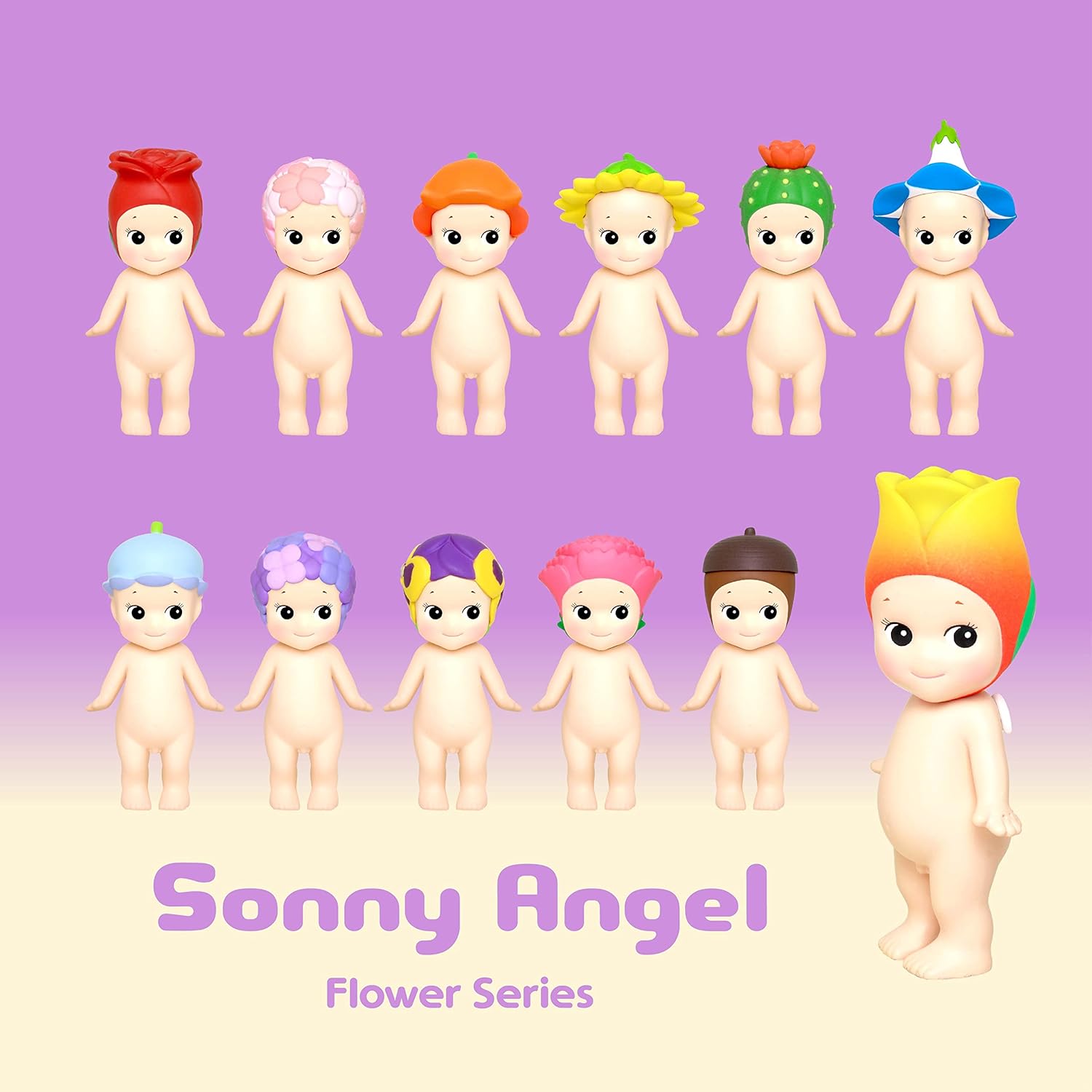 Sonny Angels Flower Series - A Child's Delight