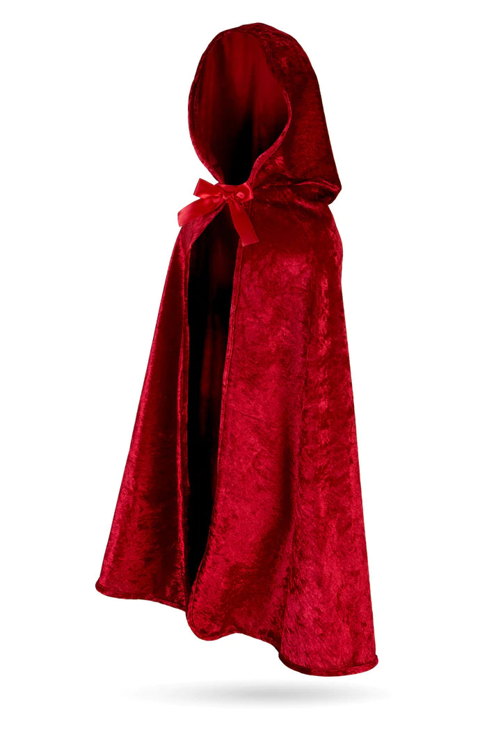 Little Red Riding Hood Cape Size 5-6 - A Child's Delight