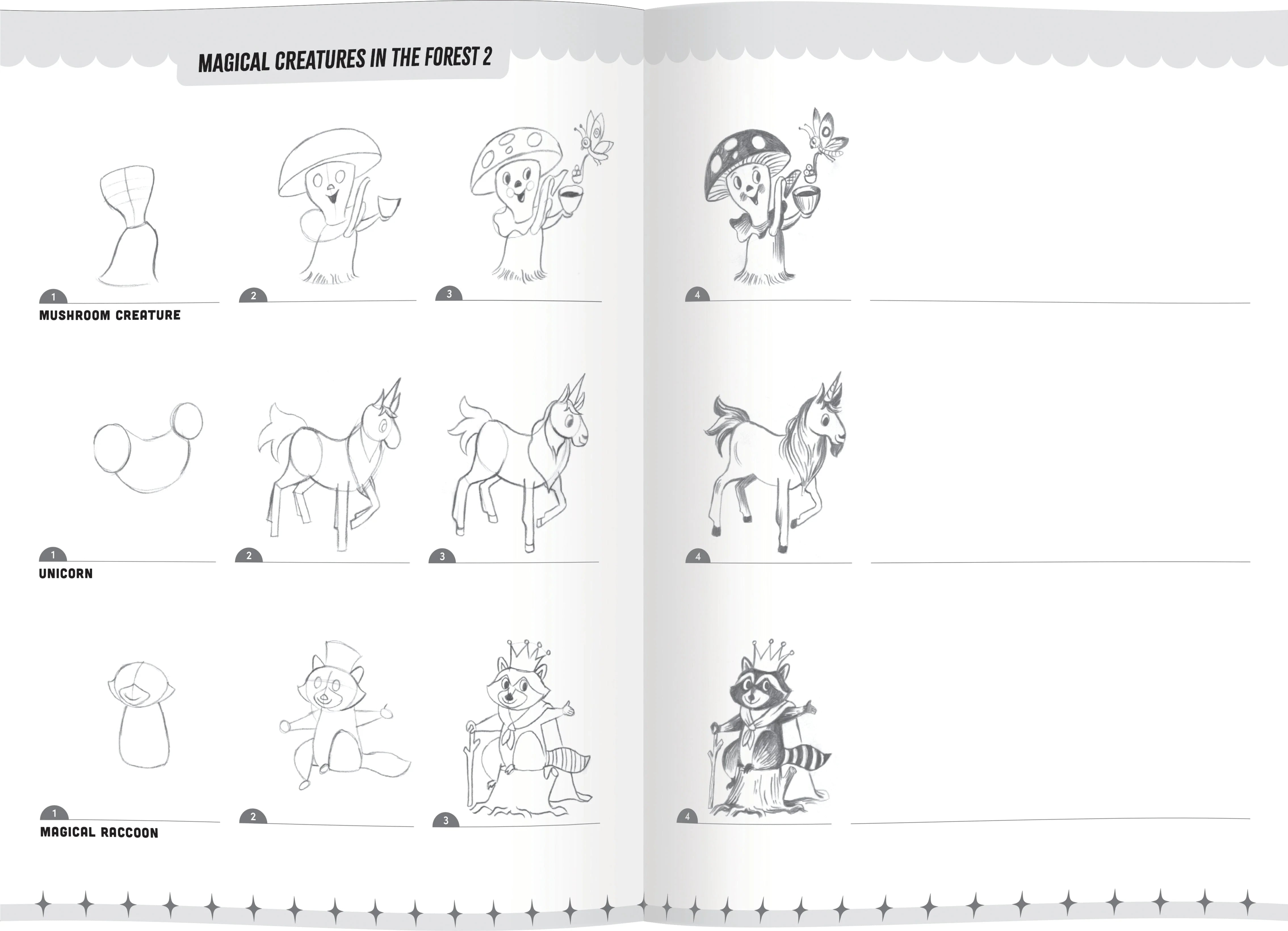 Learn to Draw Magical Creatures - A Child's Delight