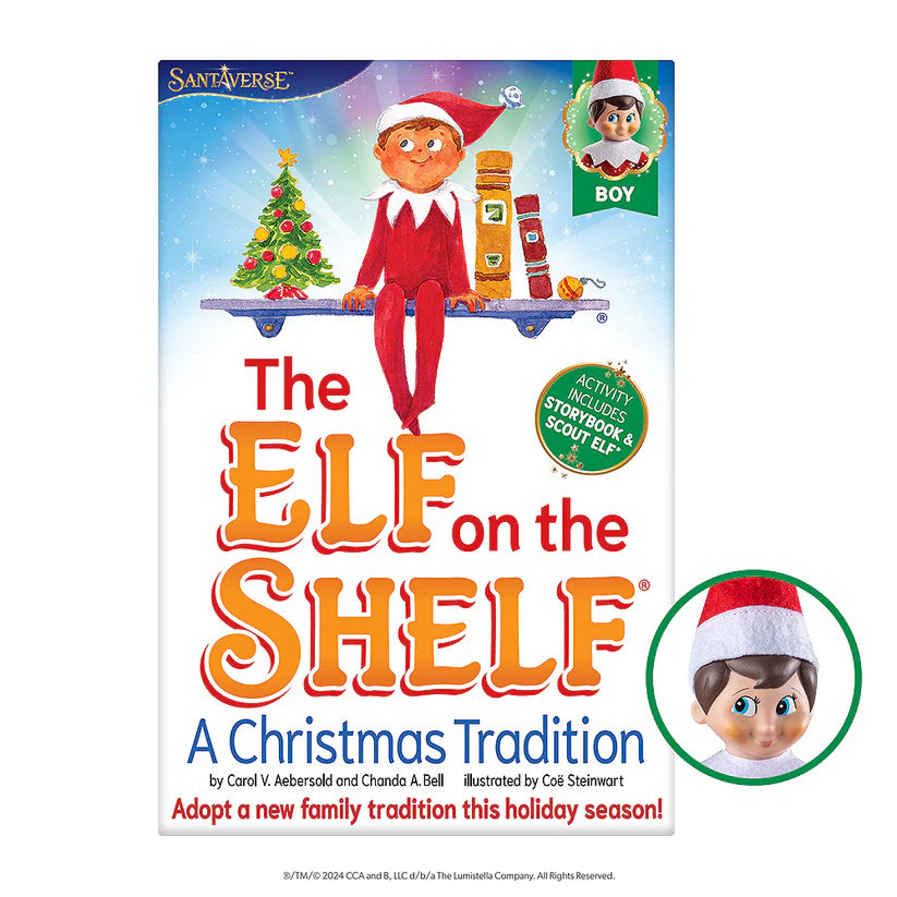 The Elf On The Shelf Boy with Blue Eyes