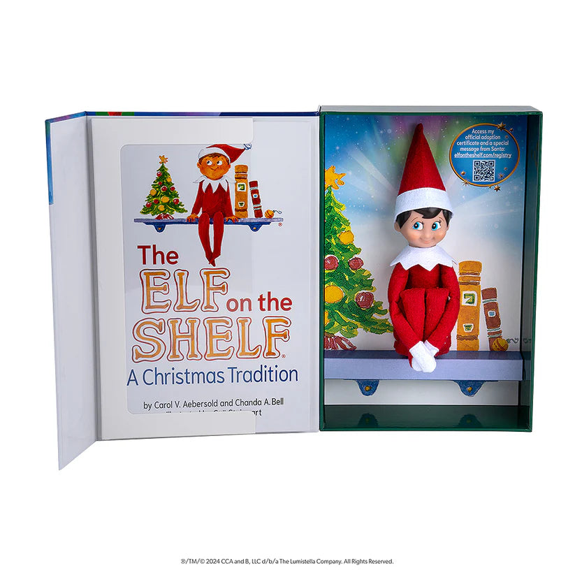 The Elf On The Shelf Boy with Blue Eyes