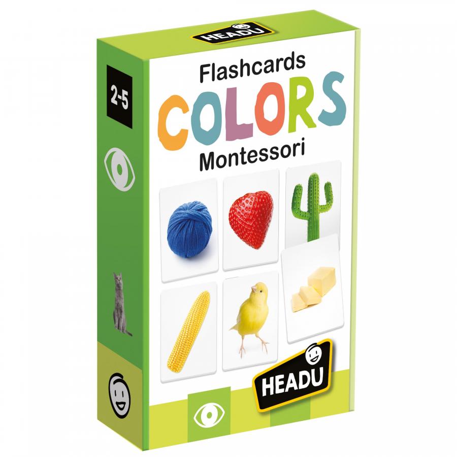 Headu - Flash Cards Colors Montessori Ages 2-5 - A Child's Delight