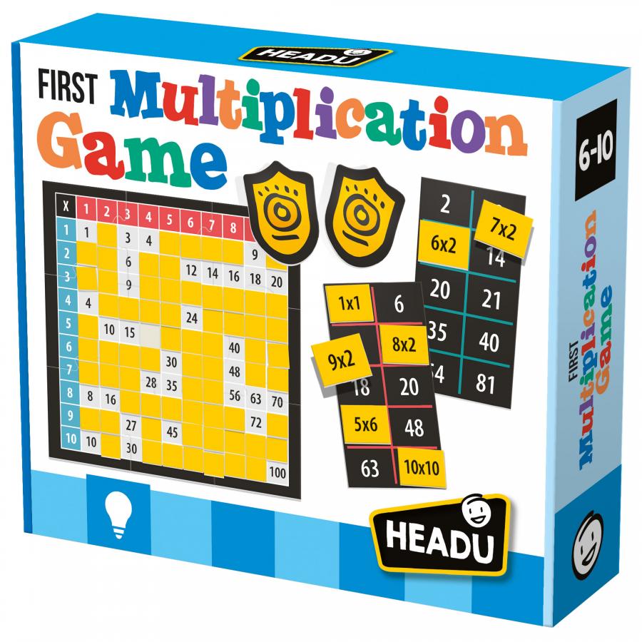 Headu -First Multiplication Game - Ages 6-10 - A Child's Delight