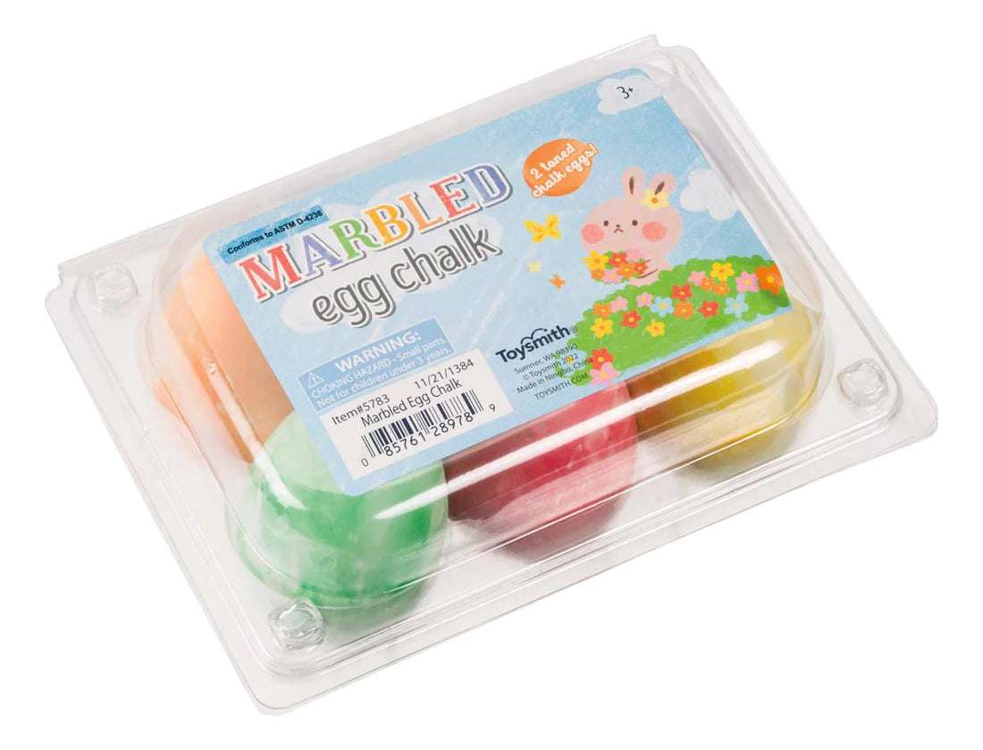 Marbled Egg Chalk - A Child's Delight