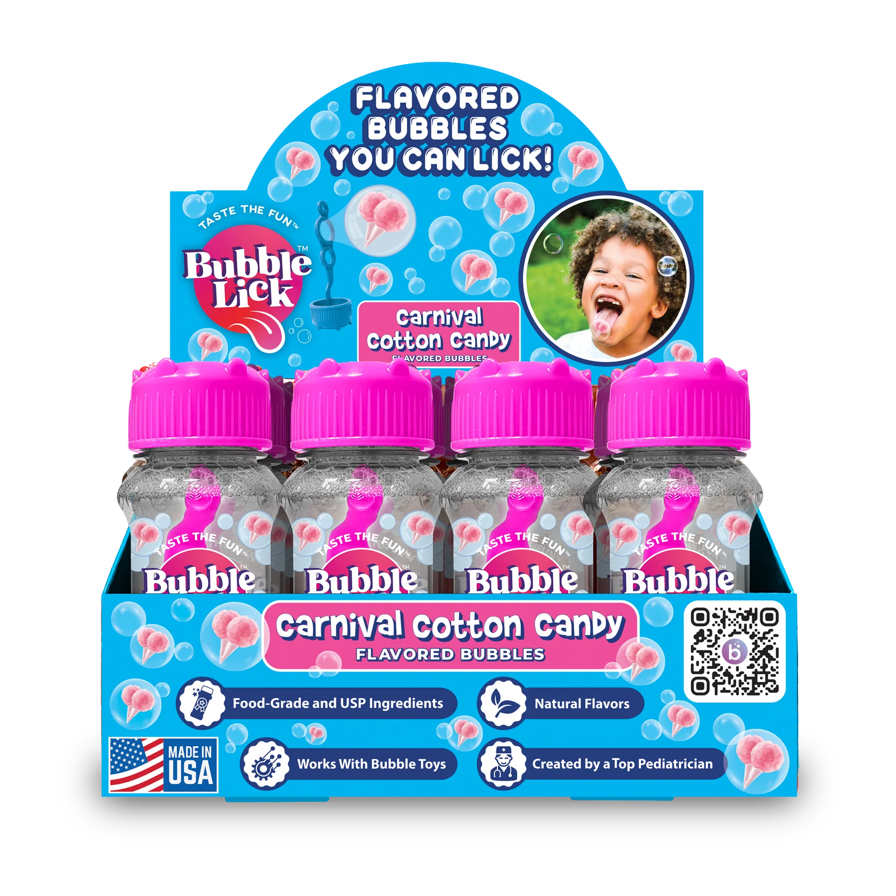 BubbleLick Cotton Candy Flavored