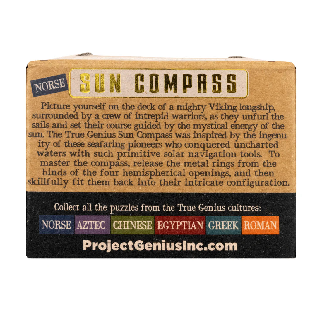 Viking Sun Compass - Metal Puzzle - A Child's Delight