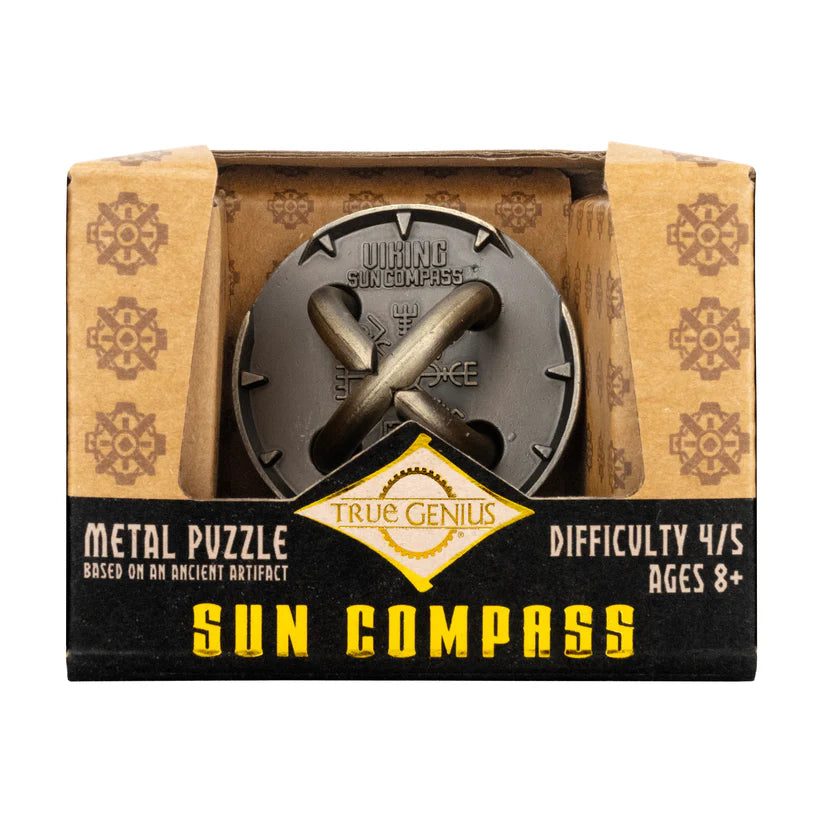 Viking Sun Compass - Metal Puzzle - A Child's Delight