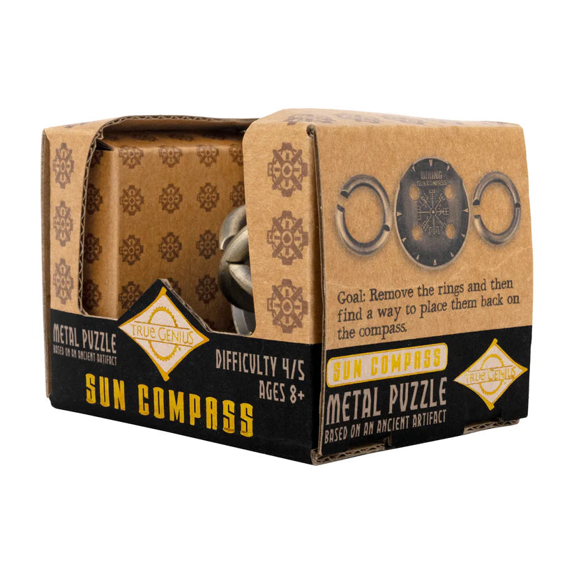 Viking Sun Compass - Metal Puzzle - A Child's Delight
