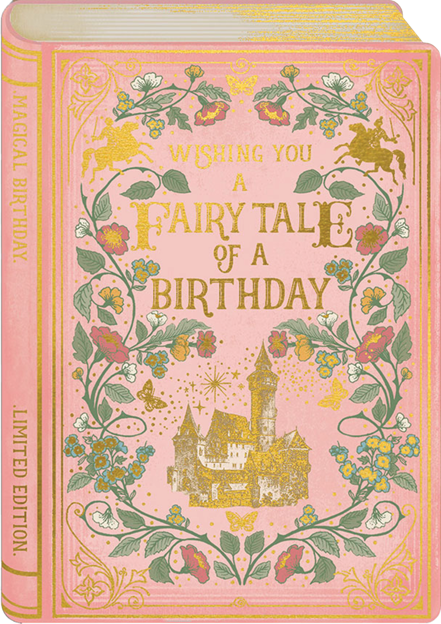 STORYBOOK BIRTHDAY FAIRY TALE GREETING CARD THE ART FILE