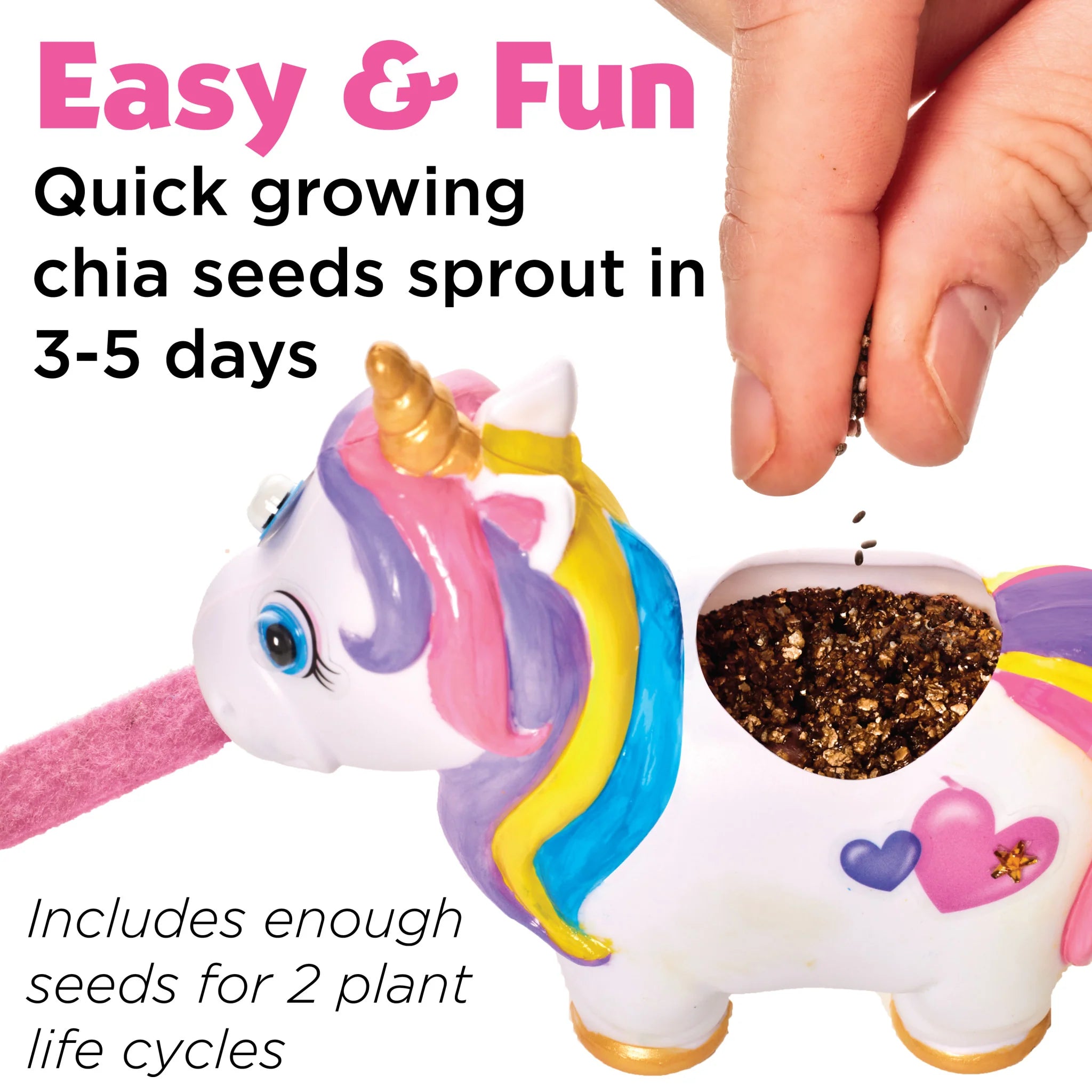 Self-Watering Plant Pet Unicorn - A Child's Delight
