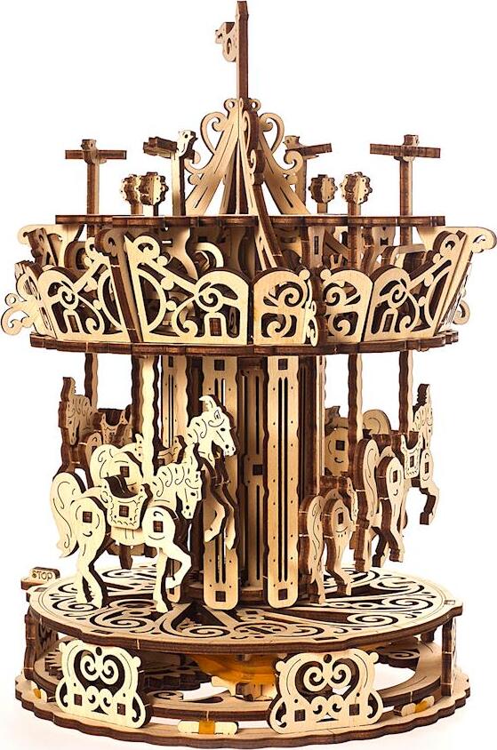 UGears Carousel Wooden 3D Model