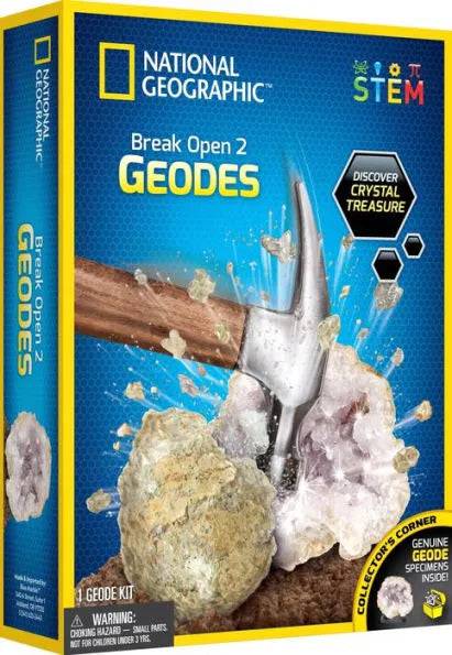 Break Your Own Geode - A Child's Delight