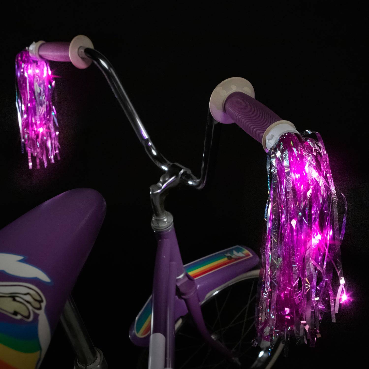 Pink Led Handlebar - A Child's Delight