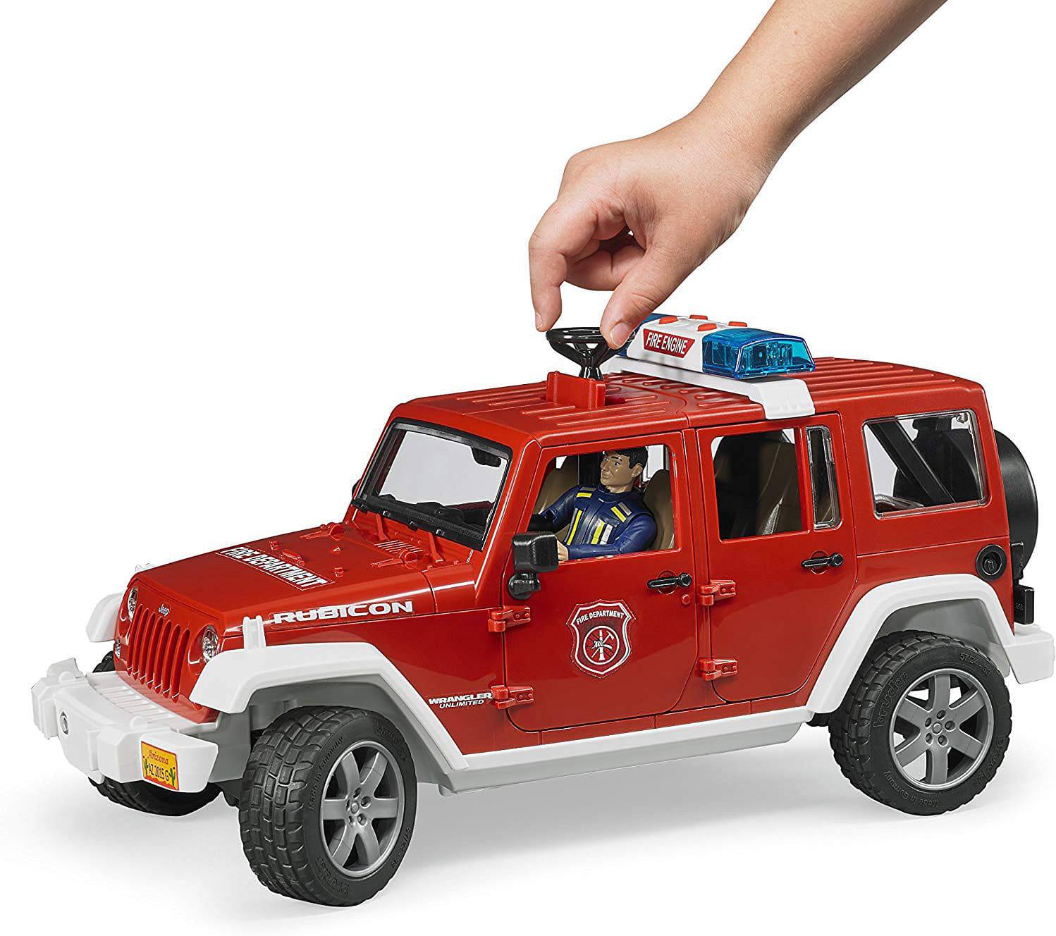 Jeep Rubicon Fire Vehicle - A Child's Delight