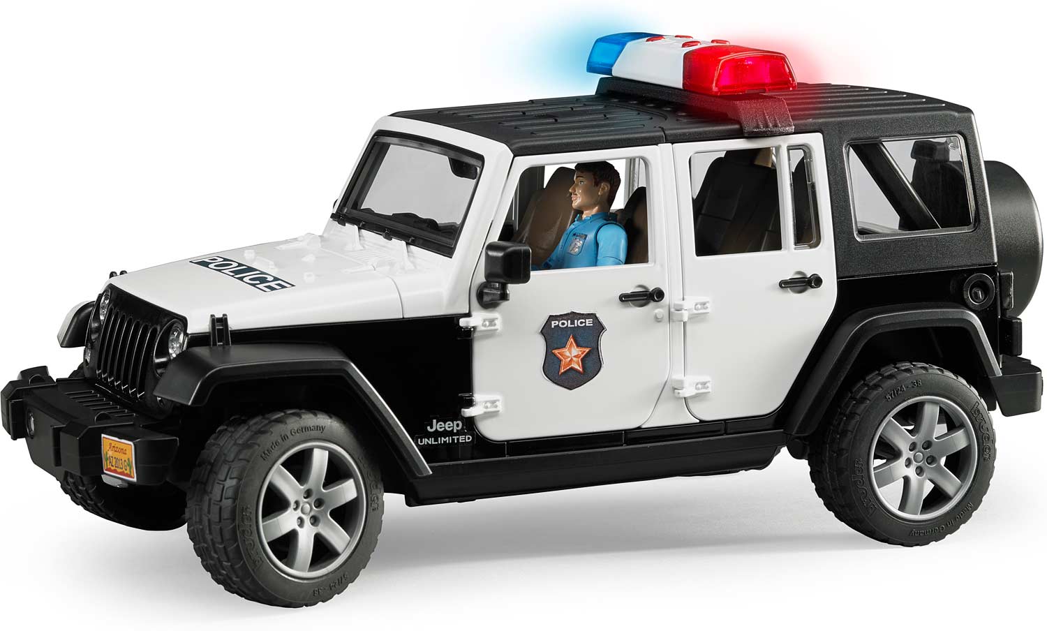 Jeep Rubicon Police Car - A Child's Delight