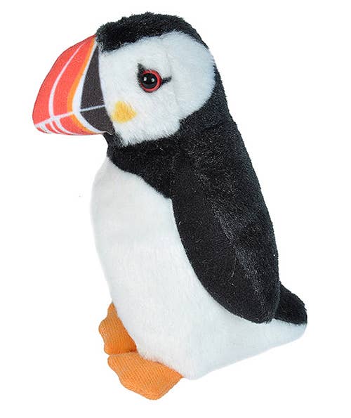 Audubon II Atlantic Puffin Stuffed Animal W Sound 5.5" - A Child's Delight