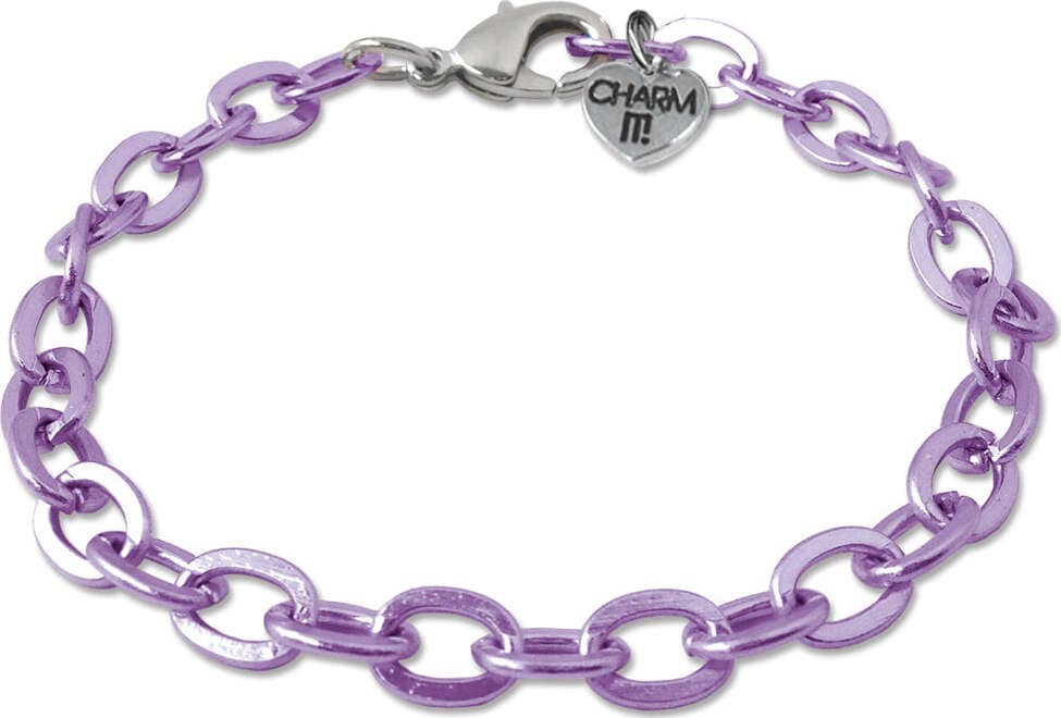 Chain Bracelet Purple - A Child's Delight