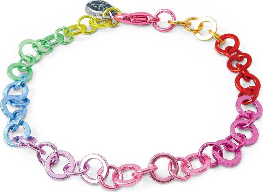 Chain Bracelet Rainbow - A Child's Delight