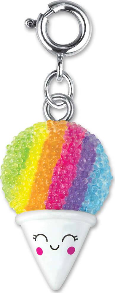 Rainbow Snow Cone Charm - A Child's Delight