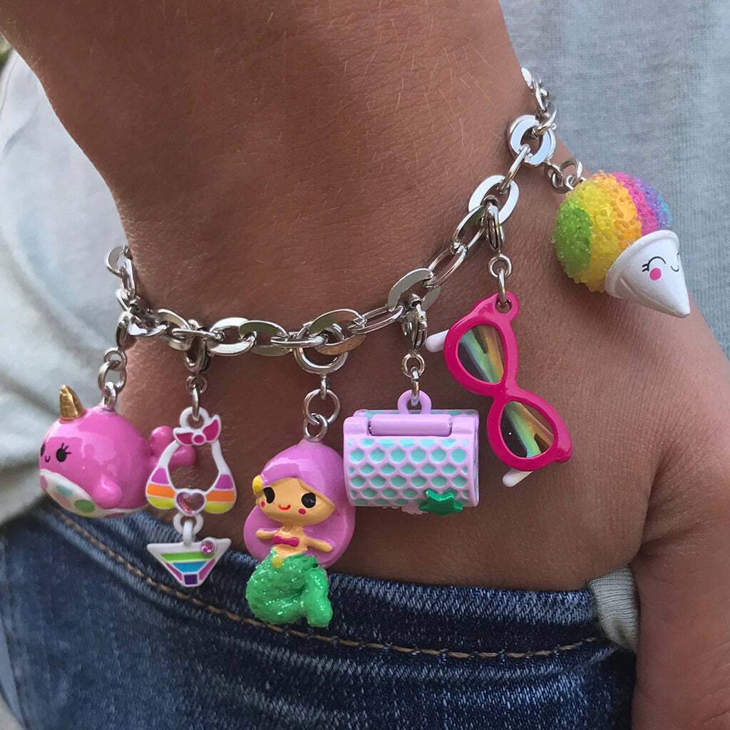 Rainbow Snow Cone Charm - A Child's Delight