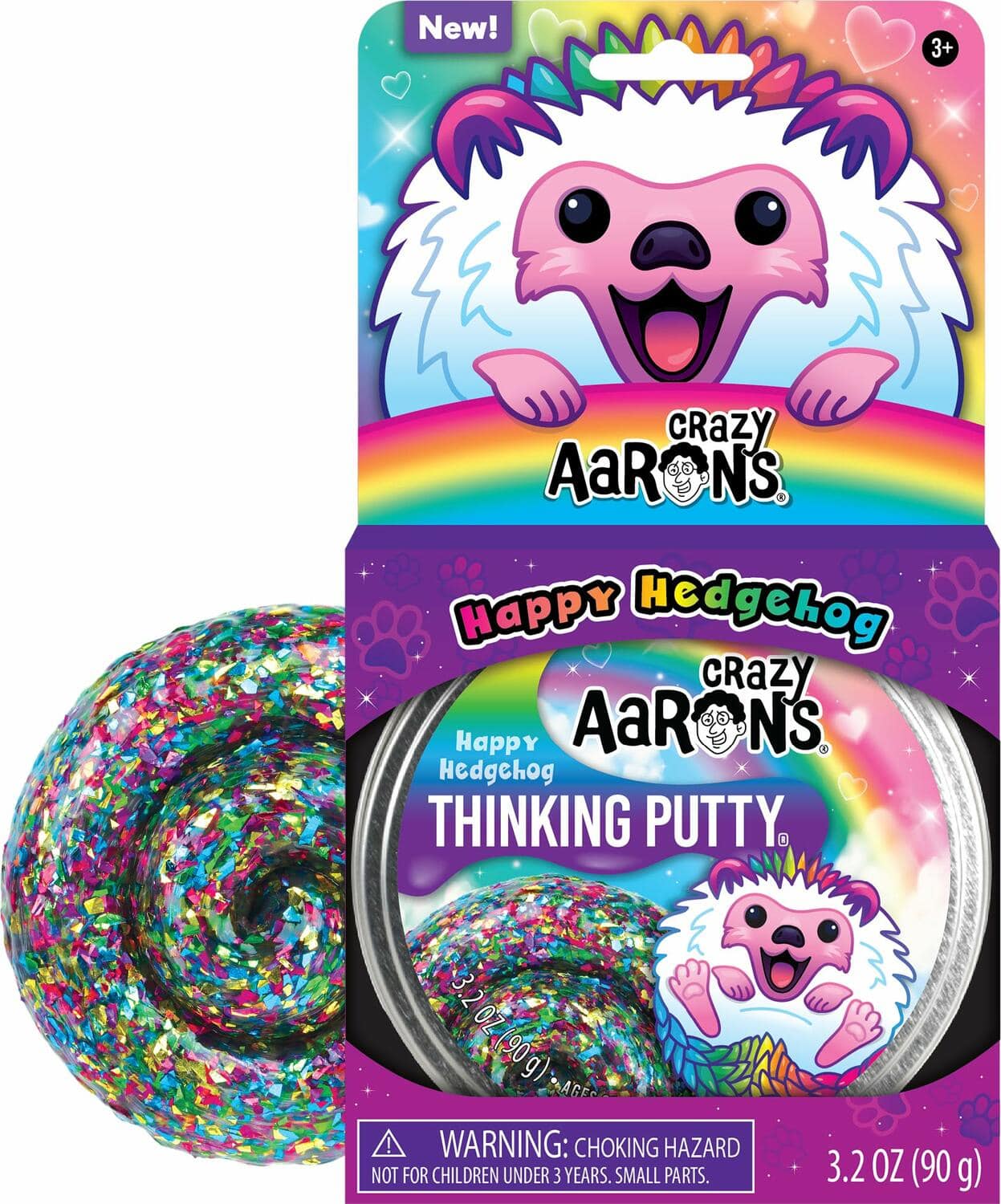 Happy Hedgehog Putty - A Child's Delight
