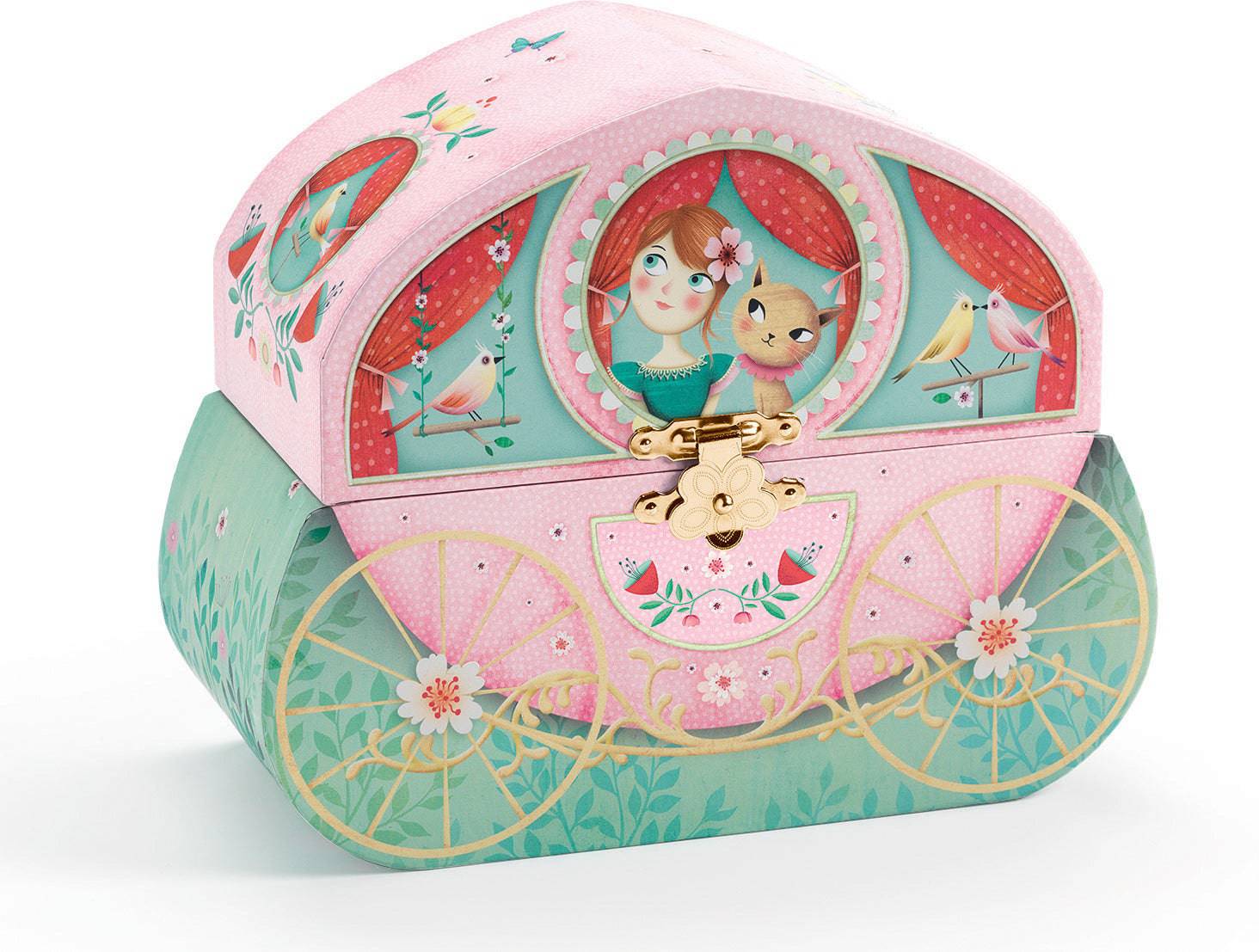 Carriage Ride Jewelry Box - A Child's Delight