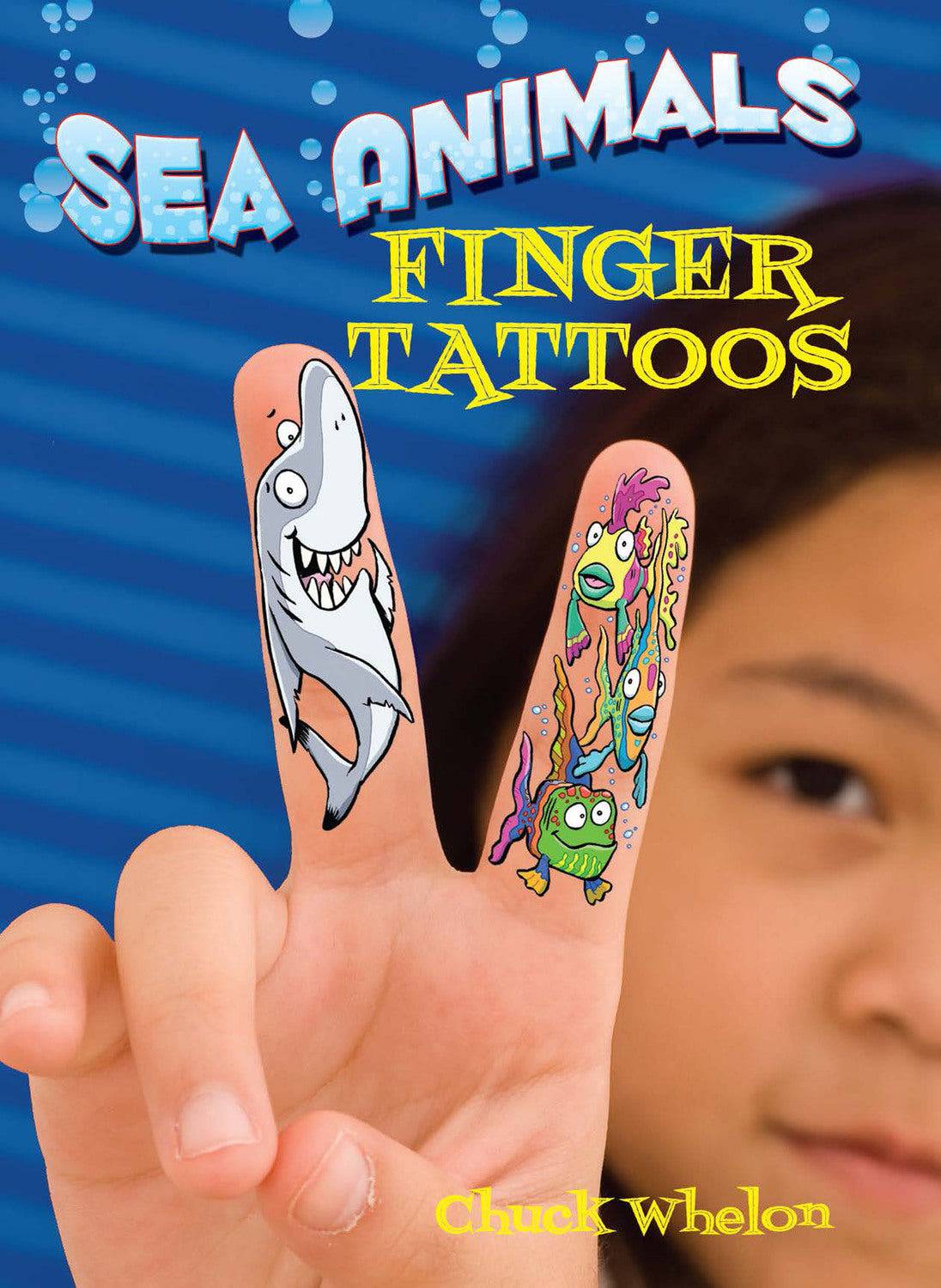 Sea Animals Finger Tattoo - A Child's Delight