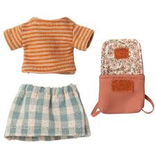 Tricycle Mouse, Big Sister with Rose Bag - A Child's Delight