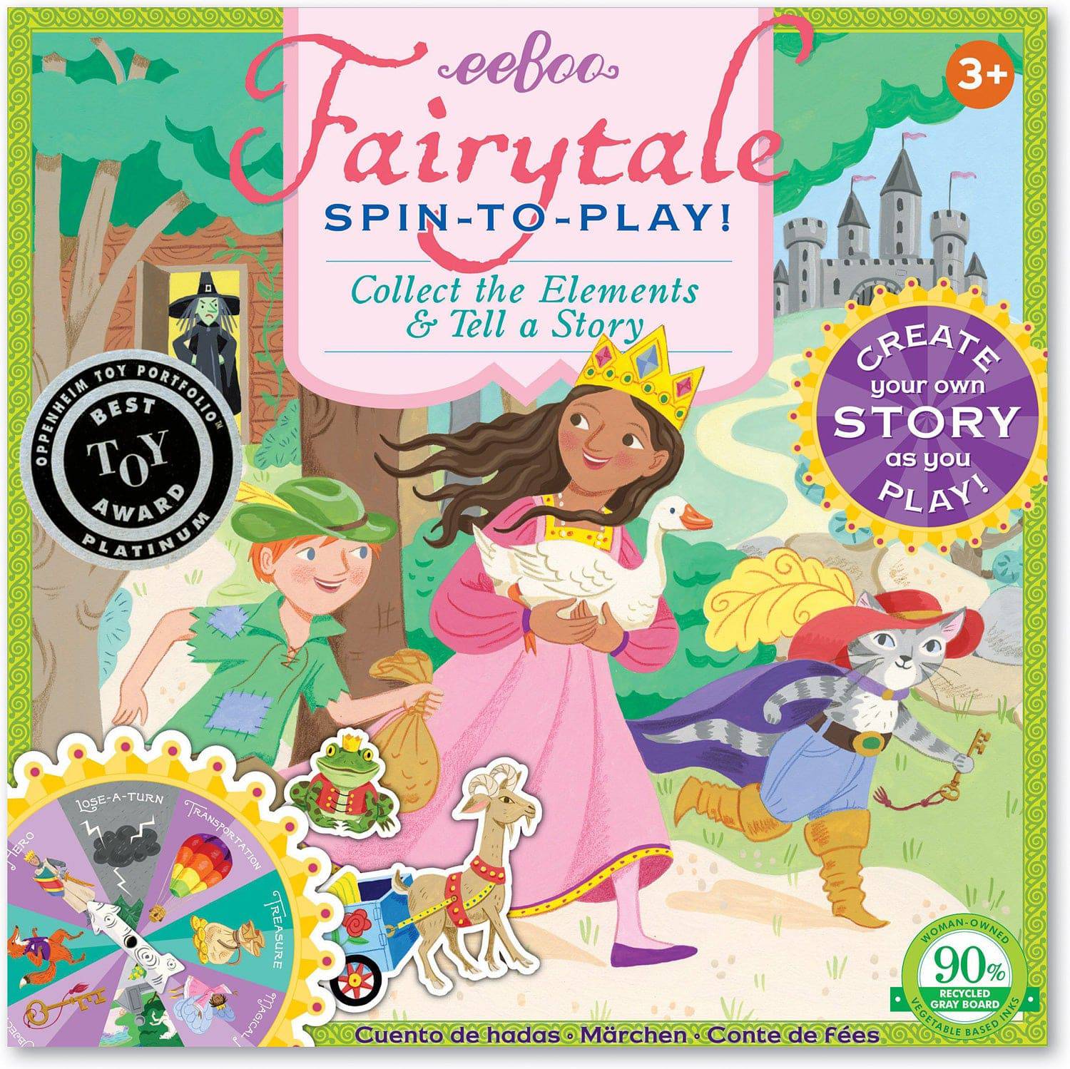 FAIRG2 FAIRYTALE SPINNER GAME - A Child's Delight