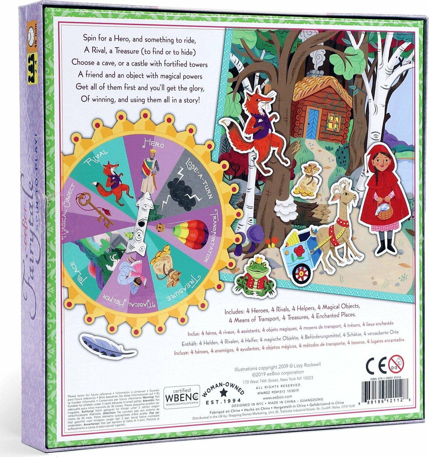 FAIRG2 FAIRYTALE SPINNER GAME - A Child's Delight