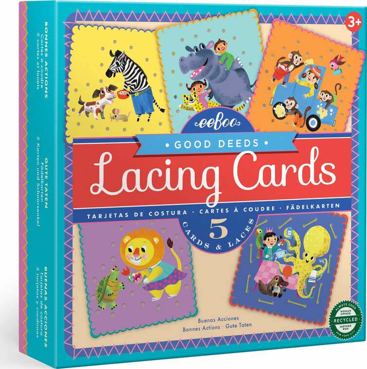 LCGDD GOOD DEEDS LACING CARDS - A Child's Delight