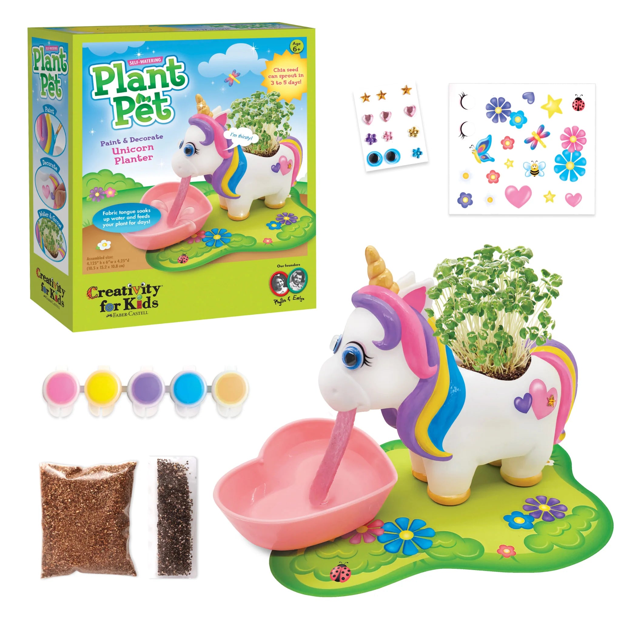 Self-Watering Plant Pet Unicorn - A Child's Delight
