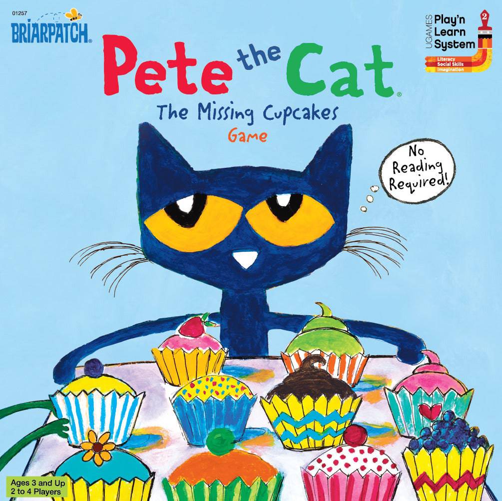 Pete The Cat Cupcakes Game - A Child's Delight