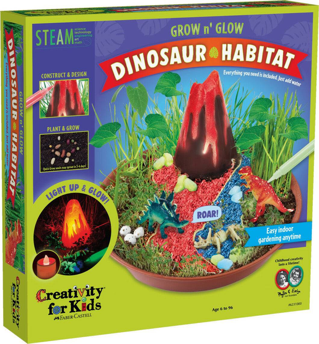 Grow n' Glow Dinosaur Habitat - A Child's Delight