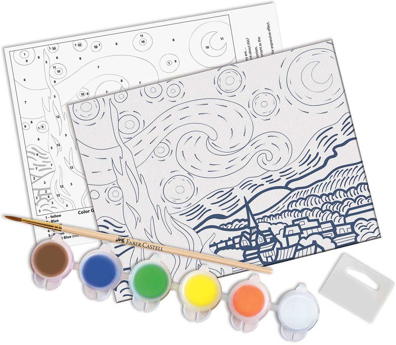 Paint By Number Starry Night - A Child's Delight