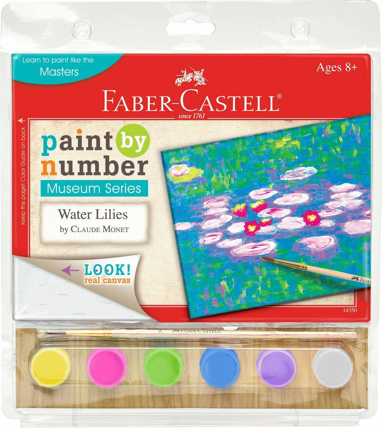 Paint By Number Water Lilies - A Child's Delight
