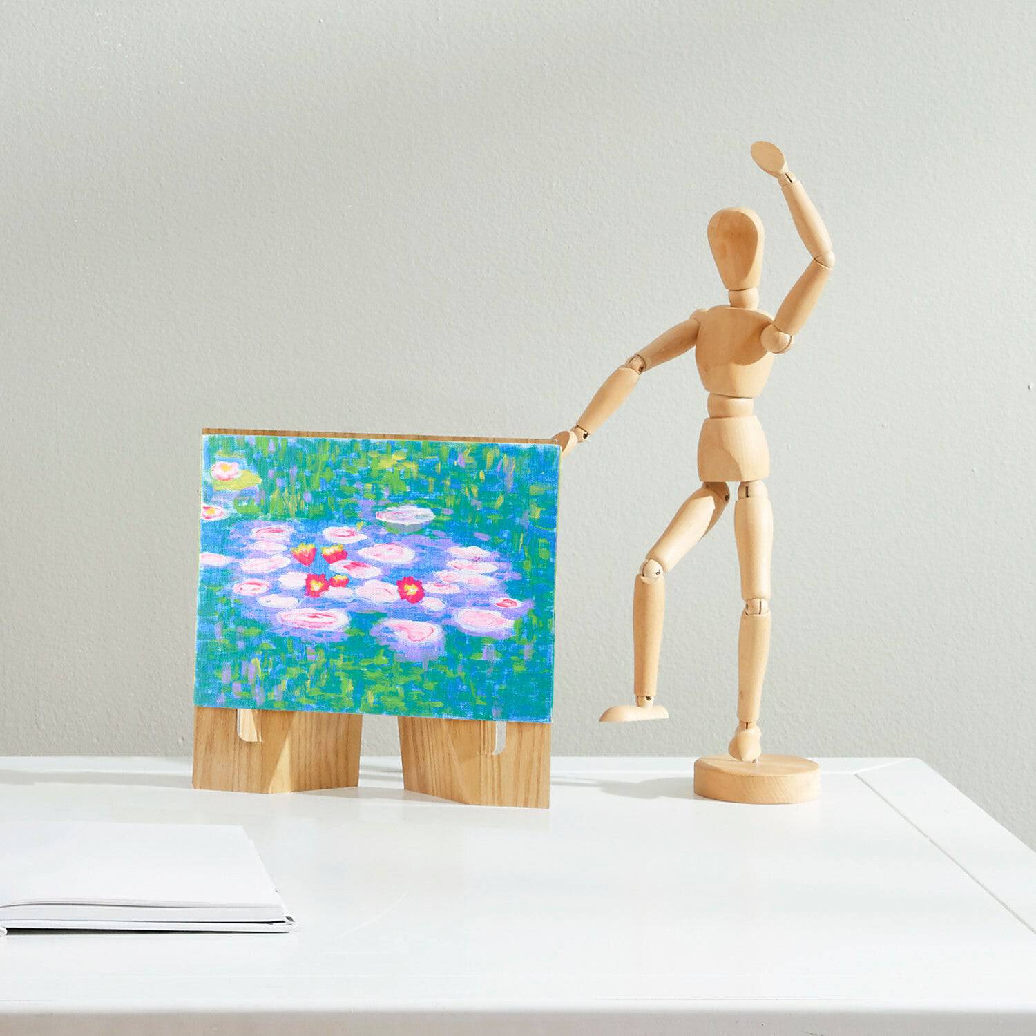 Paint By Number Water Lilies - A Child's Delight