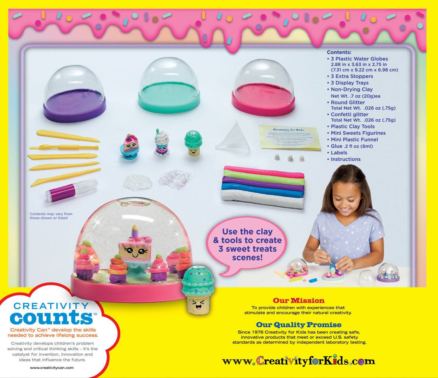 Sweet Treats Water Globes - A Child's Delight