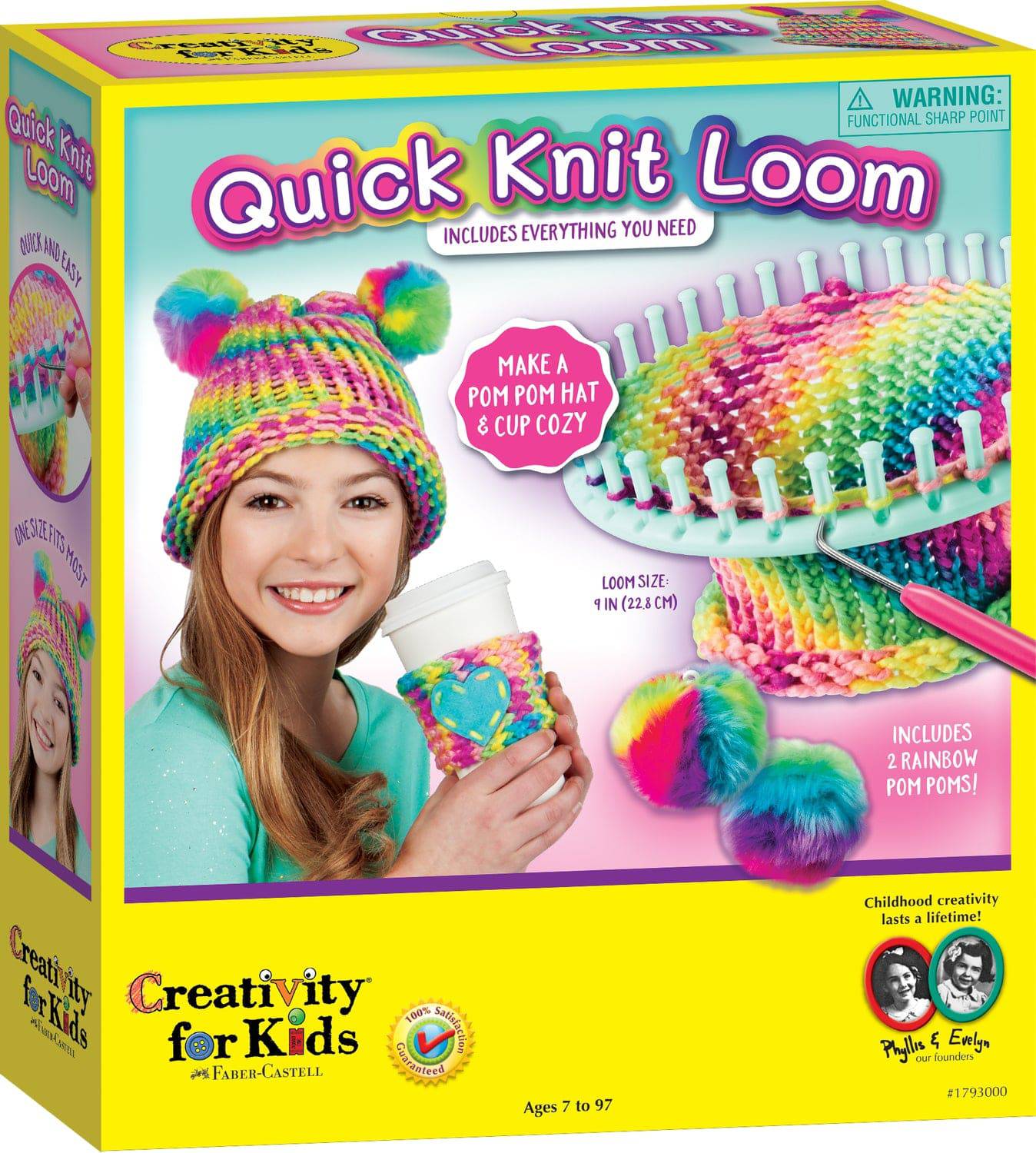 1793 QUICK KNIT LOOM - A Child's Delight