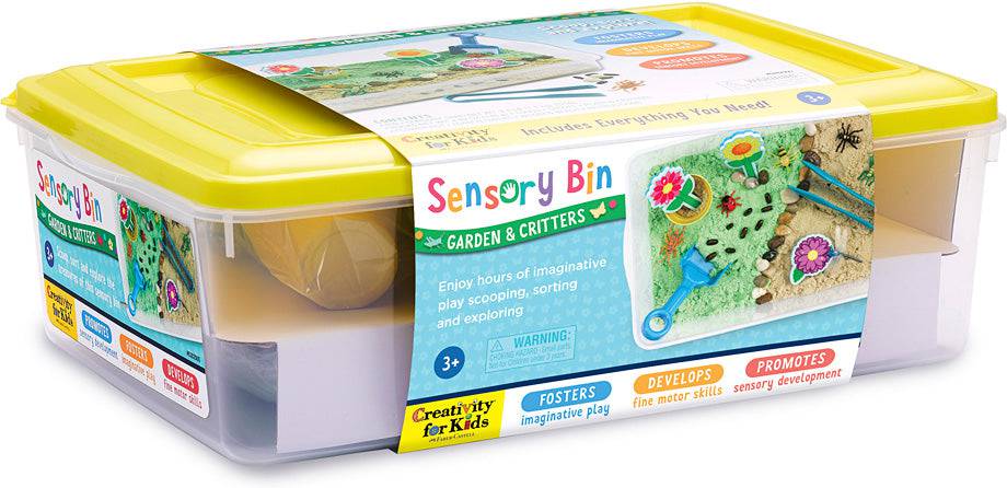 6282 SENSORY BIN GARDEN CRITTR - A Child's Delight