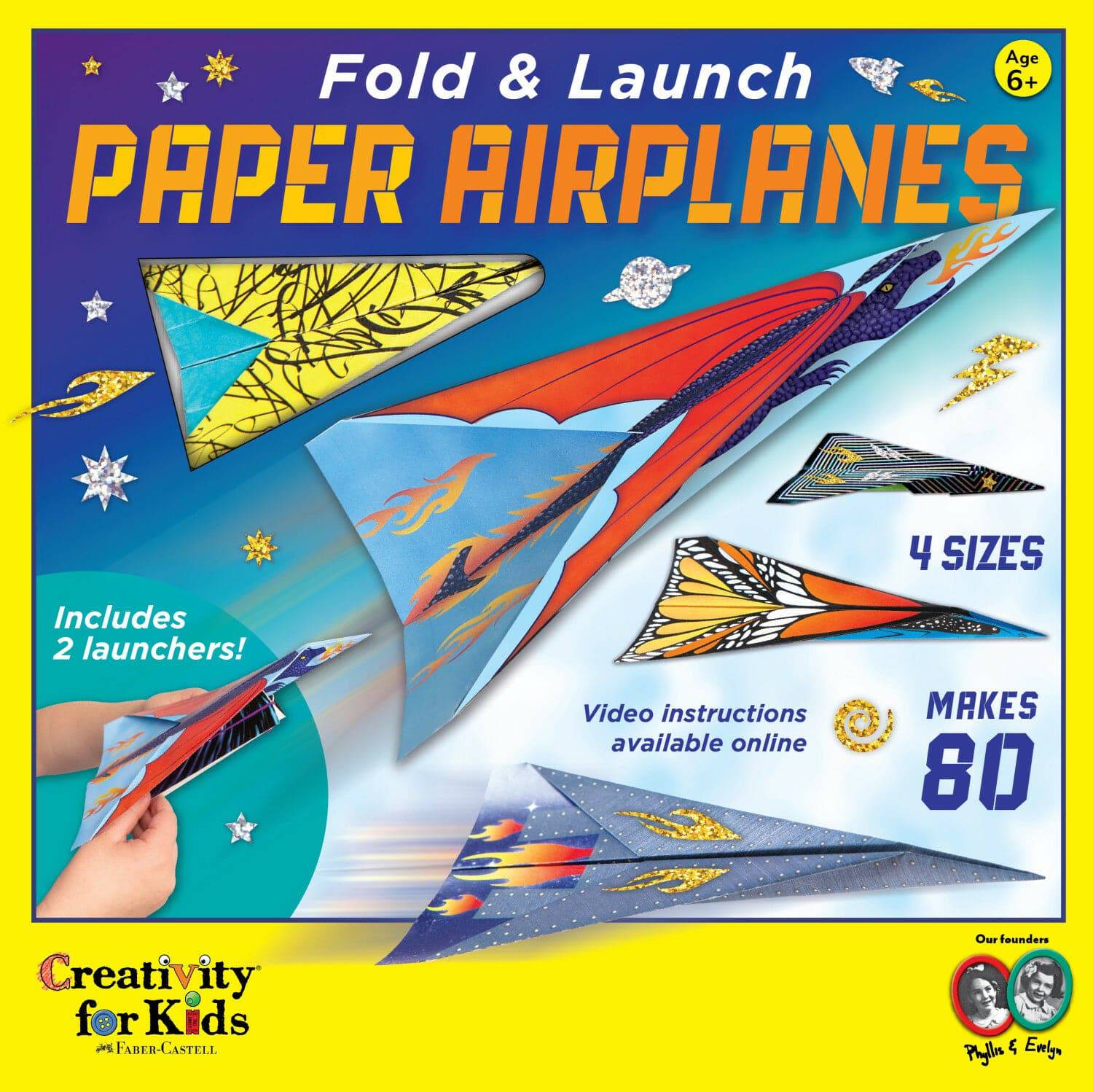 6367 FOLD LAUNCH PAPER AIRPL - A Child's Delight