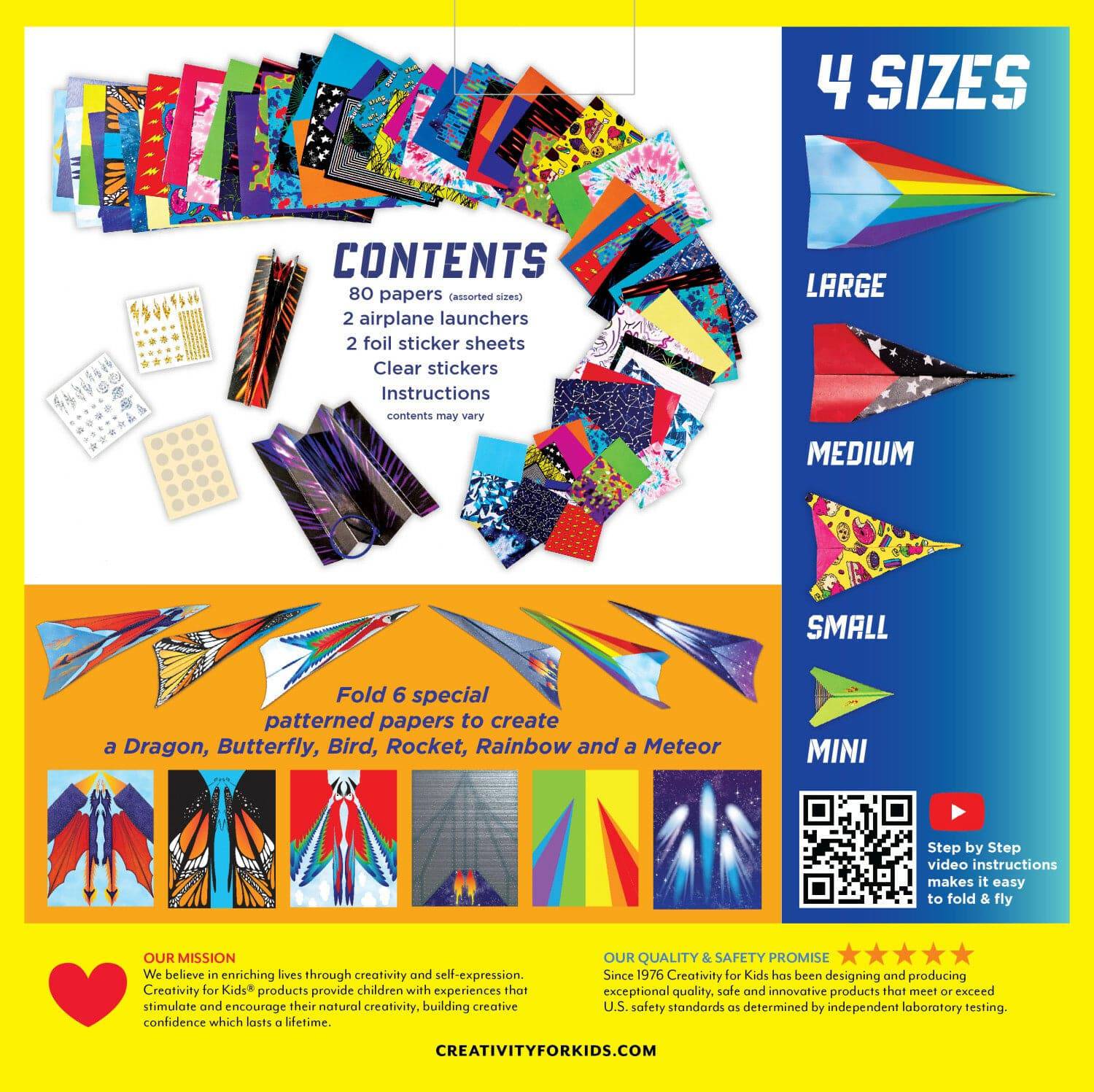 6367 FOLD LAUNCH PAPER AIRPL - A Child's Delight