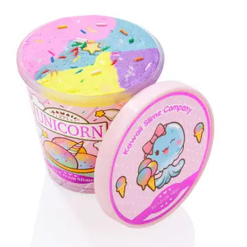 Unicorn Scented Ice Cream Slime - A Child's Delight